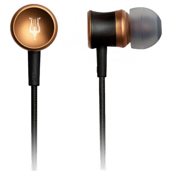 Auriculares in-ear de madera auténtica, aislantes de ruido, auriculares