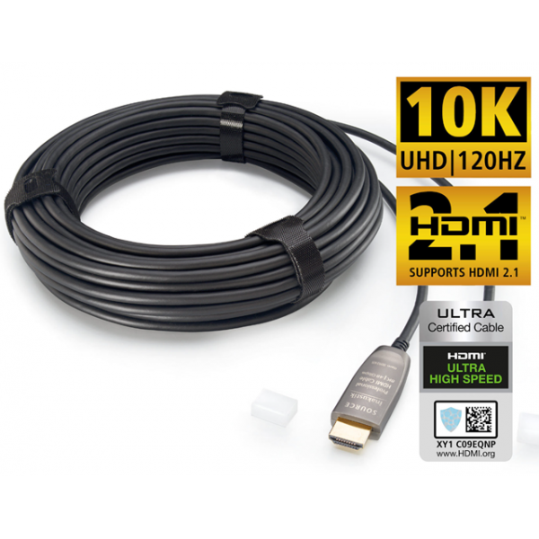 Cable HDMI de 10 Metros por Fibra Óptica 8K@60Hz / Fibra de 4