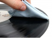 Solución limpiadora de CD de alta calidad, líquido de limpieza compacto  para CD y DVD con paño antiestático de microfibra, 7 onzas