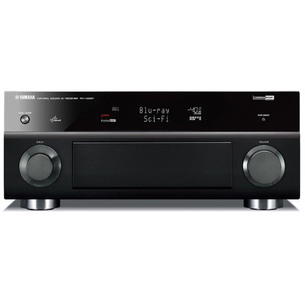 Yamaha RX-V3067 3D, 140W x 7 canales, amplificación asignable Bi-Amp o Surround 