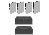 Sonos Amp + In Wall Pack